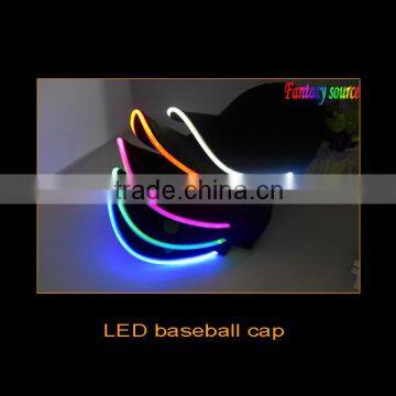 factory supply led glow baseball cap