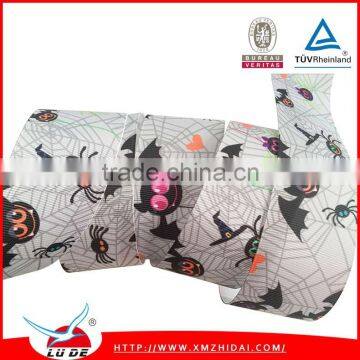 Wholesale High Quality Printed Grosgrain Ribbon For Holloween Party