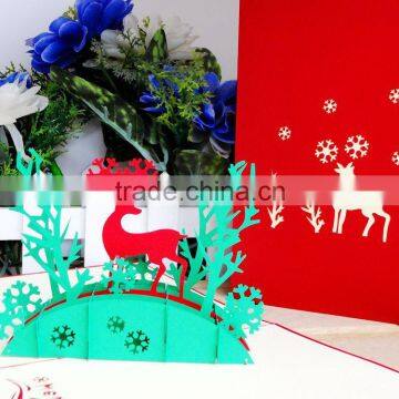 fancy 3d pop up christmas greeting cards