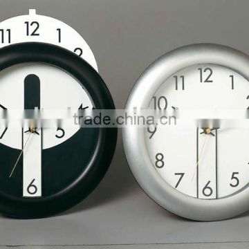 Clock with movable dial