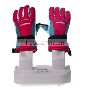 Gloves dryer and sterilizer for skateboarding