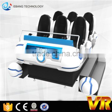 6 Seats 9d Vr Simulator, 360 Vr Headset Virtual Reality 9dvr