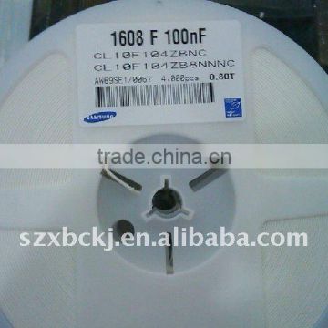 100nf 50V 1608 Chip Capacitor/ SMD Capacitor