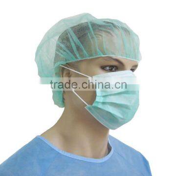 Disposable non-woven medical nurse cap round cap