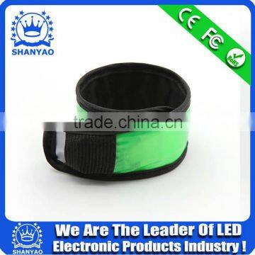 GN004 Six LED Colors TPU Flashing Clap Wristband