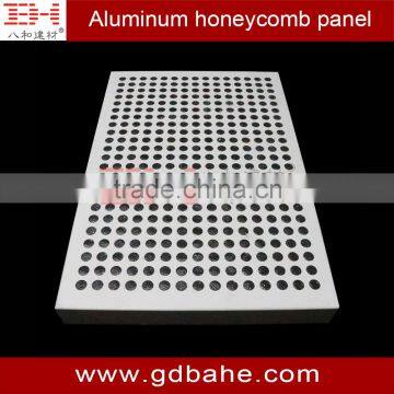 perforated Aluminum honeycomb panel is acoustic metal material