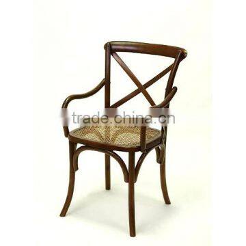 Fashionable French Style Sofa White Bent Wood Folding Office Chair photo-3