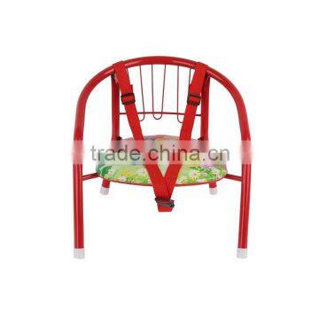 Cartoon Printing Metal Baby Kids Sitting Chair With Whistle photo-2