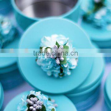 Elegant tinplate Wedding favour boxes candy boxes sweet boxes