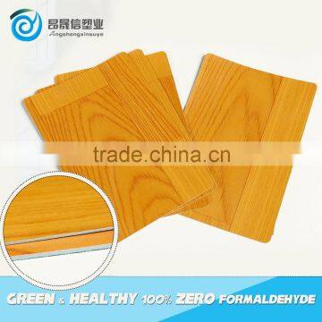 China commercial PVC wood flooring manufacturer for home or office