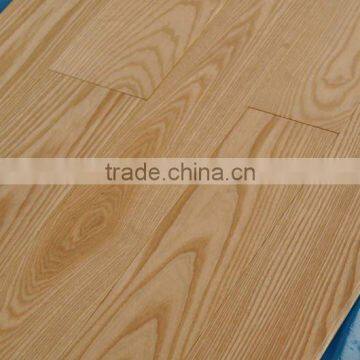 China Handscraped Ash Radiant Heat Solid Wooden floor