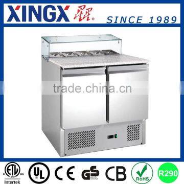 Two Door Refrigerated Pizza Prep Table_GX-PS900GT