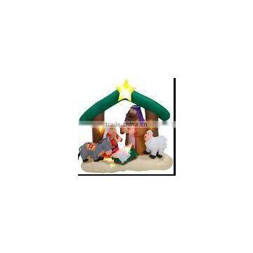 Christmas Nativity set inflatable