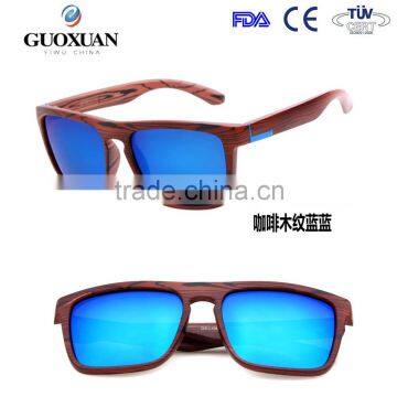 Wood PC Quick Delivery Mirror Lenses Wholesale Custom Logo Sunglasses Polarized Designer