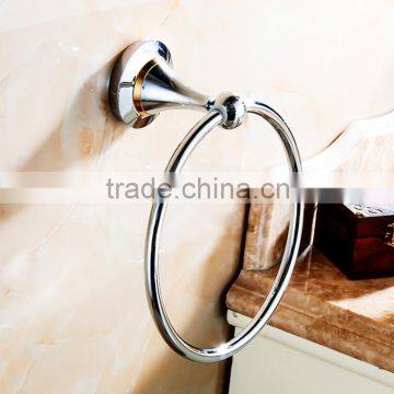 80360 Bathroom Accessory Fashion Hotel Use Circular Towel Ring With Gold Towel Holder photo-5