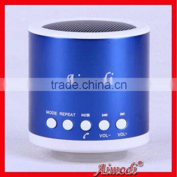 promotional Portable wireless bluetooth mini speaker with Hands-free Function, FM radio