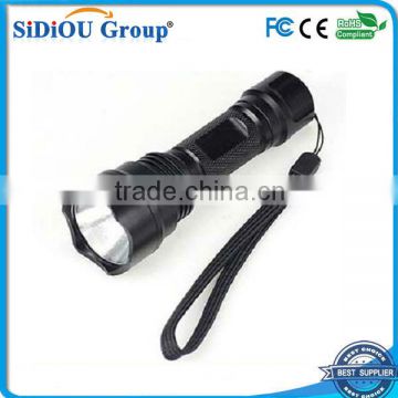 210 lumens Q5 LED Flashlight strobe flashlight