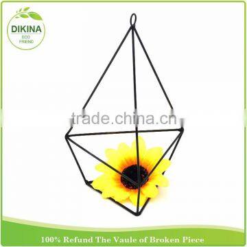 Wholesale Handicrafted Outdoor & Indoor Wedding Living Room Wrought Iron Garden Outdoor Decor Jewelry Flower Metal Planter Stand photo-3