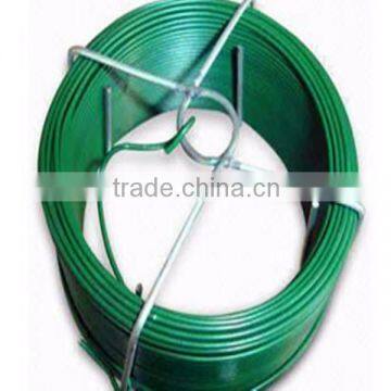 anping high quality pvc coated tie wire/binding wire/pvc coated hanger wire