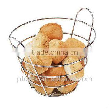 Metal bread PE shelf basket