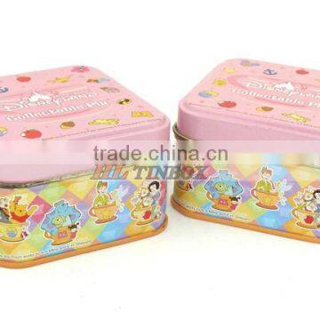 Custom Printing Metal Square Small Tin Box