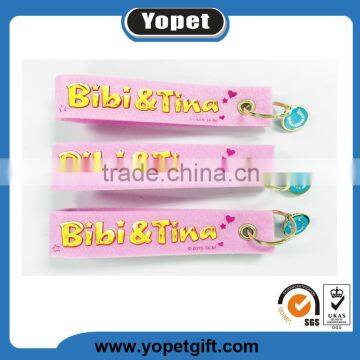 Promotional custom felt keychain manufacture