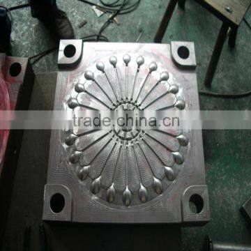 Plastic PP Fork and Knift With Injection Mould Machine photo-2