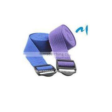 Poly cotton yoga strap