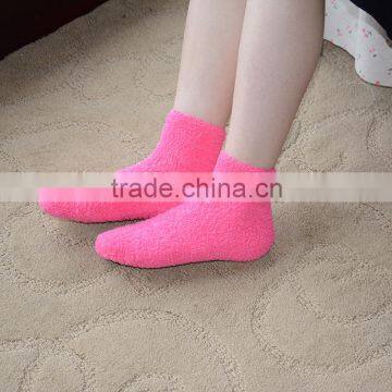 Custom Pure Cotton Hot Sex Baby Warm Fuzzy Socks photo-2