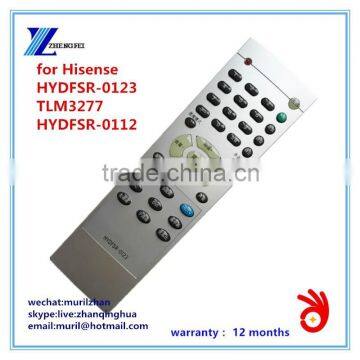 ZF Silvery 35 Plastic Buttons HYDFSR-0123 LCD tv Remote Control for Hisense TLM3277 HYDFSR-0112