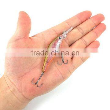 11cm/6.8g bass artificial fish minnow fishing hard bait wobblers pesca lure tackle crankbaits