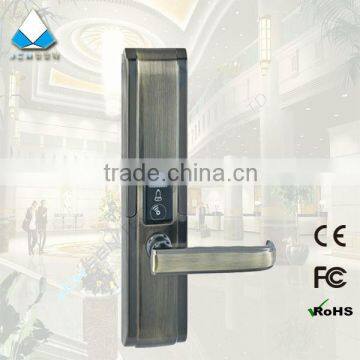 electronic residential lock with fingerprint&card&password&doorbell