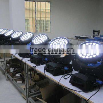 9W tri-color led moving head projector