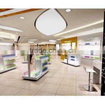 professional manufacturer makeup station with lights makeup station cosmetic counter design