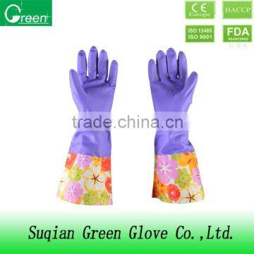 long cuff garden pvc household gloves