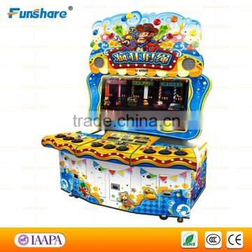 Funshare indoor video shooting arcade redemption game machine lottery machine for sale