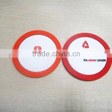 Factory OEM 2d/3d soft pvc drink coaster