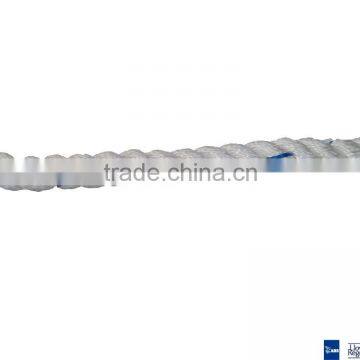 24mm 3 strand polyester mooring ropes/twist rope