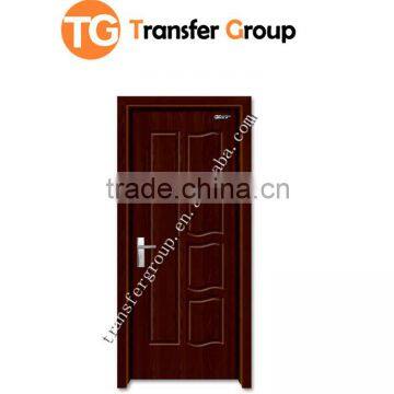 Factory price wood interior door single leaf room door design