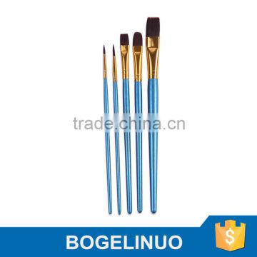 A0080B Wood handle Paint Brush Art Supplies Wholesale