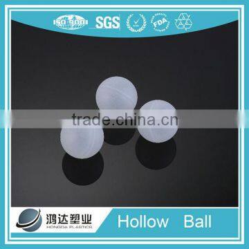 35.56mm transparent plastic ball hollow balls manufacture