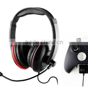 3.5mm Wired Gaming Headset With Adjustable Boom Microphone For XBOX One Wireless Controllers