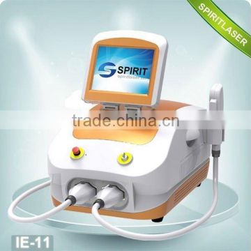 2 in 1 SHR IPL hair removal skin rejuvenation 10HZ Beauty Products Manufacturer Movable Screen