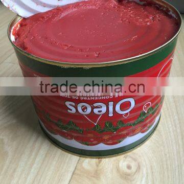 hot selling africa halal food red color natural tomato paste