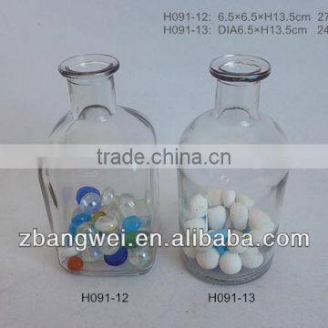 240ml/270ml Small Clear Glass Vase