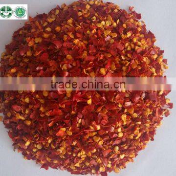 Exporting top quality dried style chilli sliced red chilli crushed