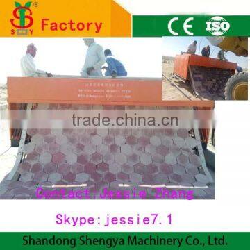Brick laying machine concrete road paver machines best selling tiger paver machines