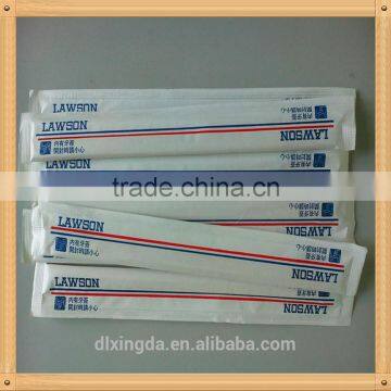 4.5*203mm Disposable Aspen Wooden Chopsticks With Whole Paper Bag photo-3