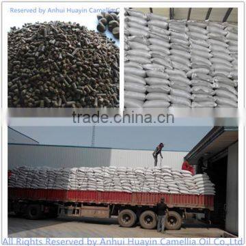 Tea Seed Pellets for Organic Fertilizer, Golf Courses, Farming, Etc.