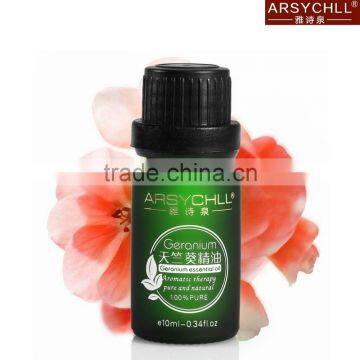 balancing skin&relieving Hydropic with green glass bottle tennjikuaoi scented rose geranium oil